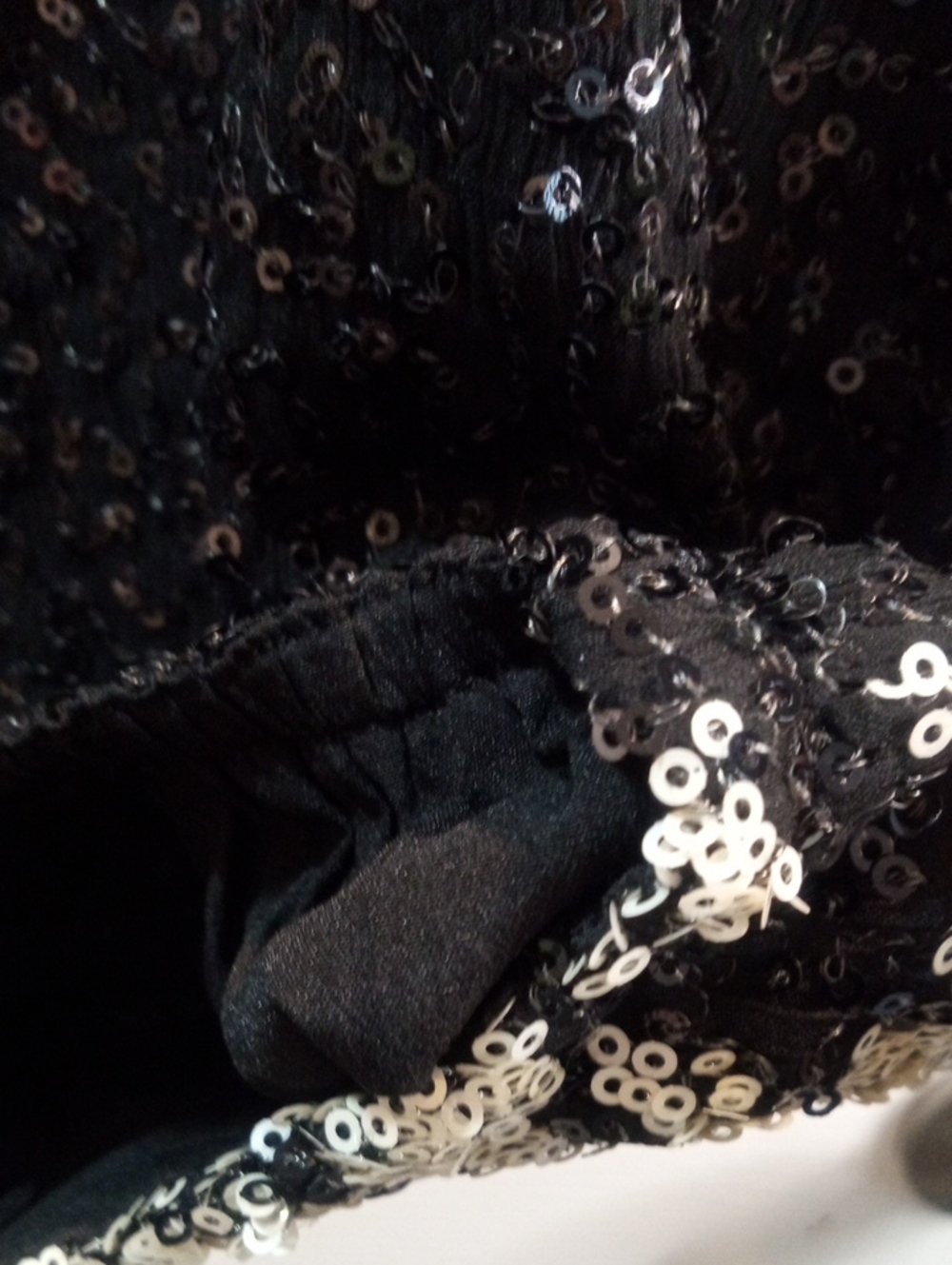 EXPRESS HEAVY SEQUINED BLOUSE - Picture 10 of 10